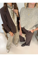 21Jewelz Knitted spencer - beige