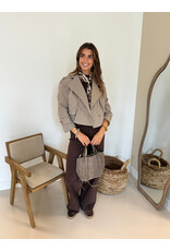 21Jewelz Korte trenchcoat - taupe