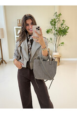 21Jewelz Korte trenchcoat - taupe