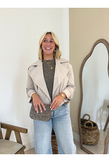 21Jewelz Korte trenchcoat - ecru