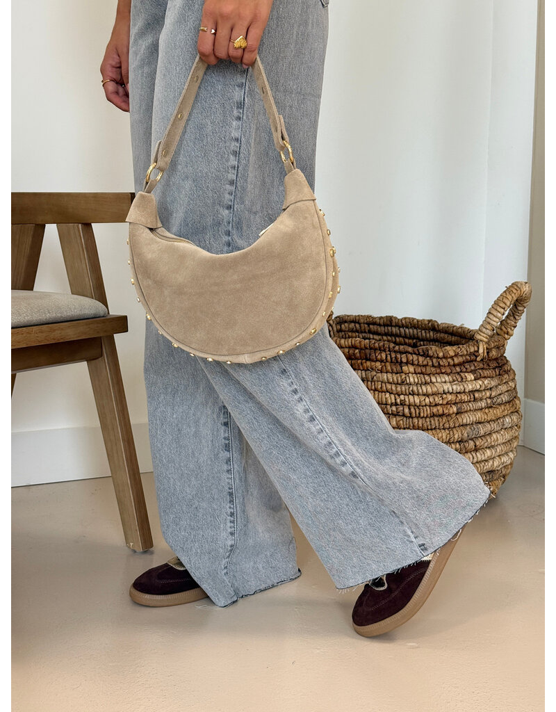 21Jewelz Extra tall wide leg jeans - grijs