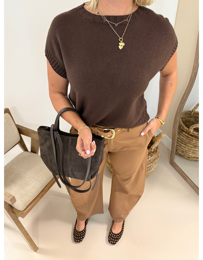 21Jewelz Ballon pantalon met riem - camel