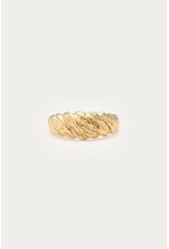 My Jewellery My Jewellery | Bold ring croissant 'hammered'