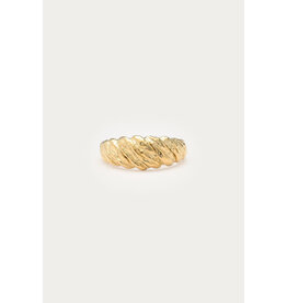 My Jewellery My Jewellery | Bold ring croissant 'hammered'