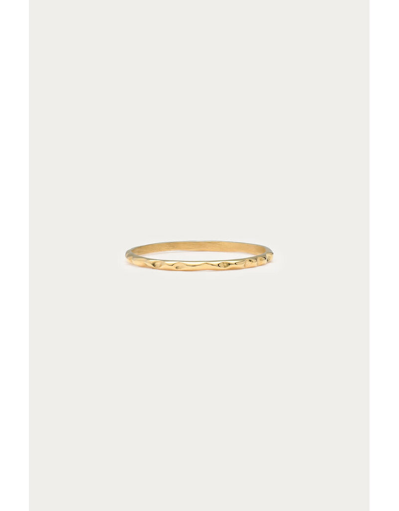 My Jewellery My Jewellery | Bold basic minimalistische ring 'hammered'