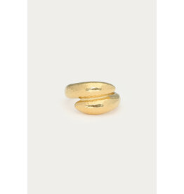 My Jewellery My Jewellery | Bold statement bubbel ring 'hammered'