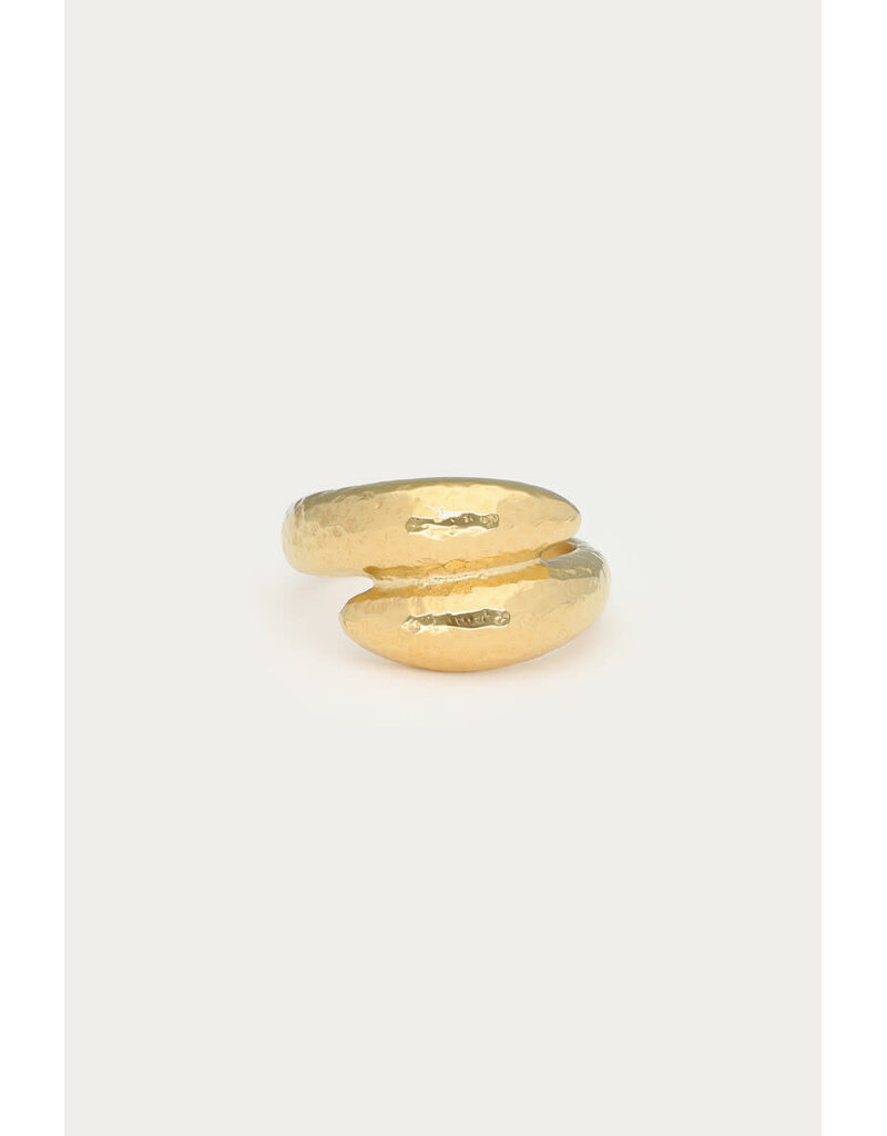 My Jewellery My Jewellery | Bold statement bubbel ring 'hammered'