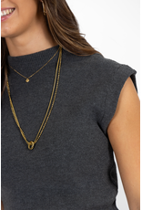 21Jewelz Fijngebreide spencer - grijs