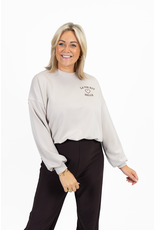 21Jewelz "La vie est belle" sweater - beige