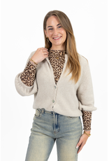 21Jewelz Wollig vestje  - beige