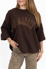 21Jewelz Le Marais Paris sweater - bruin