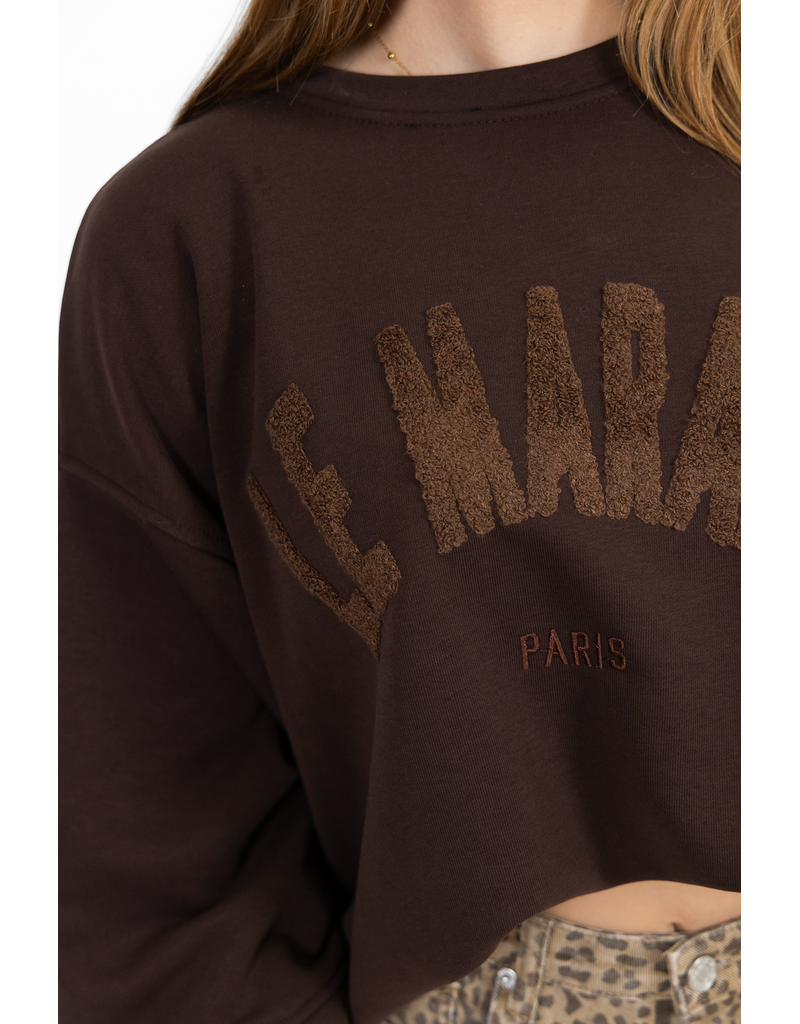 21Jewelz Le Marais Paris sweater - bruin