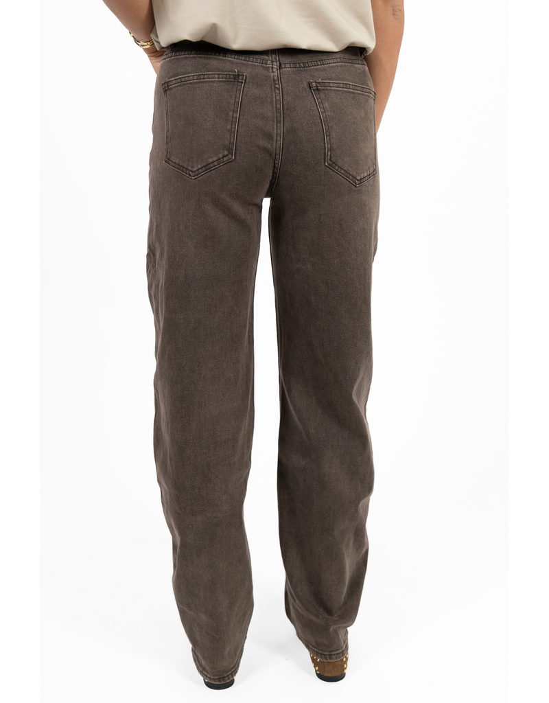 21Jewelz Extra tall balloon jeans - lichtbruin
