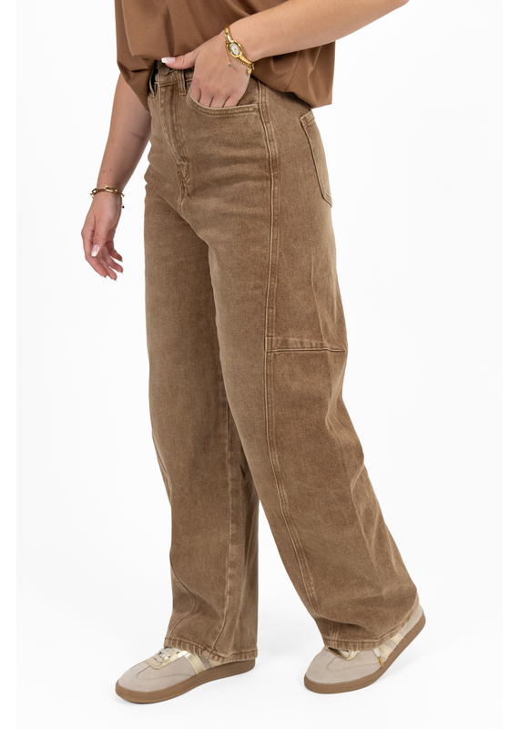 21Jewelz Balloon jeans - washed beige