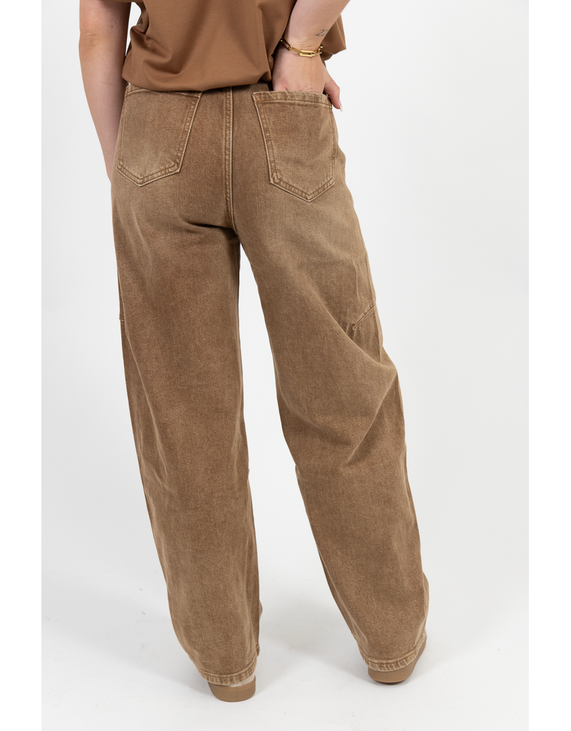 21Jewelz Balloon jeans - washed beige