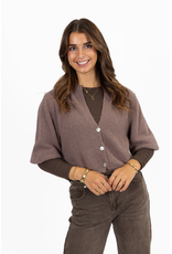 21Jewelz Wollig vestje - taupe