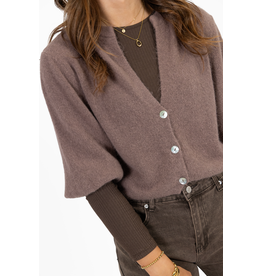 21Jewelz Wollig vestje - taupe