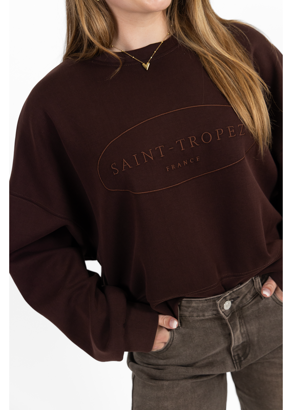 21Jewelz Saint-Tropez sweater - bruin