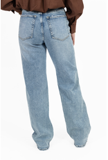 21Jewelz Straight leg jeans met rafels - blauw