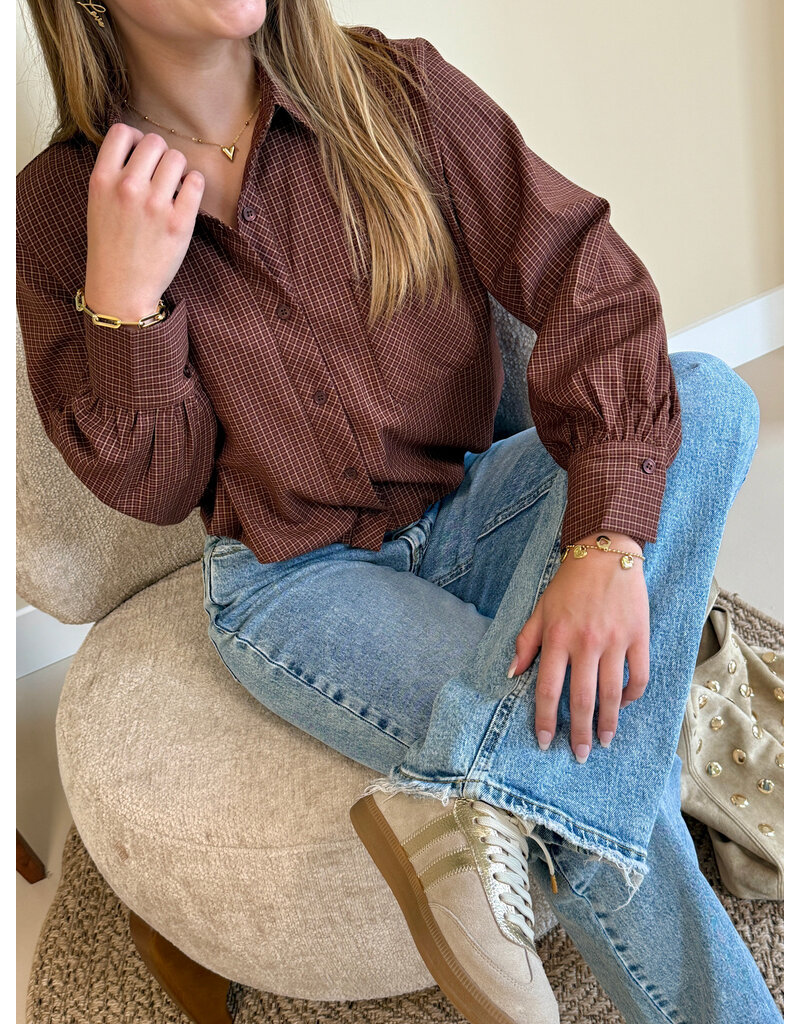 21Jewelz Straight leg jeans met rafels - blauw