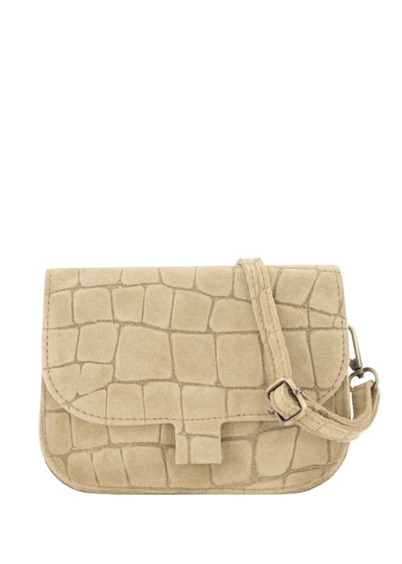 21Jewelz Casual tas - croco beige