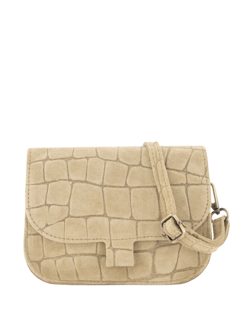 21Jewelz Casual tas - croco beige