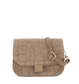 21Jewelz Casual tas - croco taupe