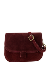 21Jewelz Casual tas - suede bordeaux