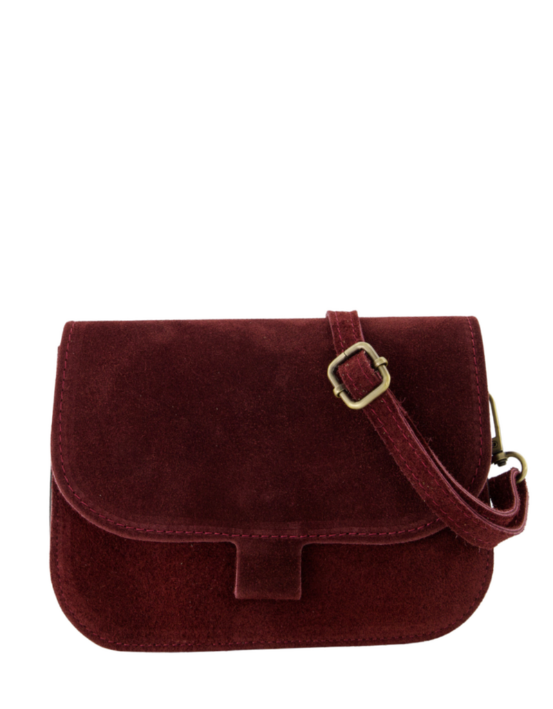 21Jewelz Casual tas - suede bordeaux