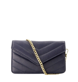 21Jewelz Tasje met gestikt patroon - blauw