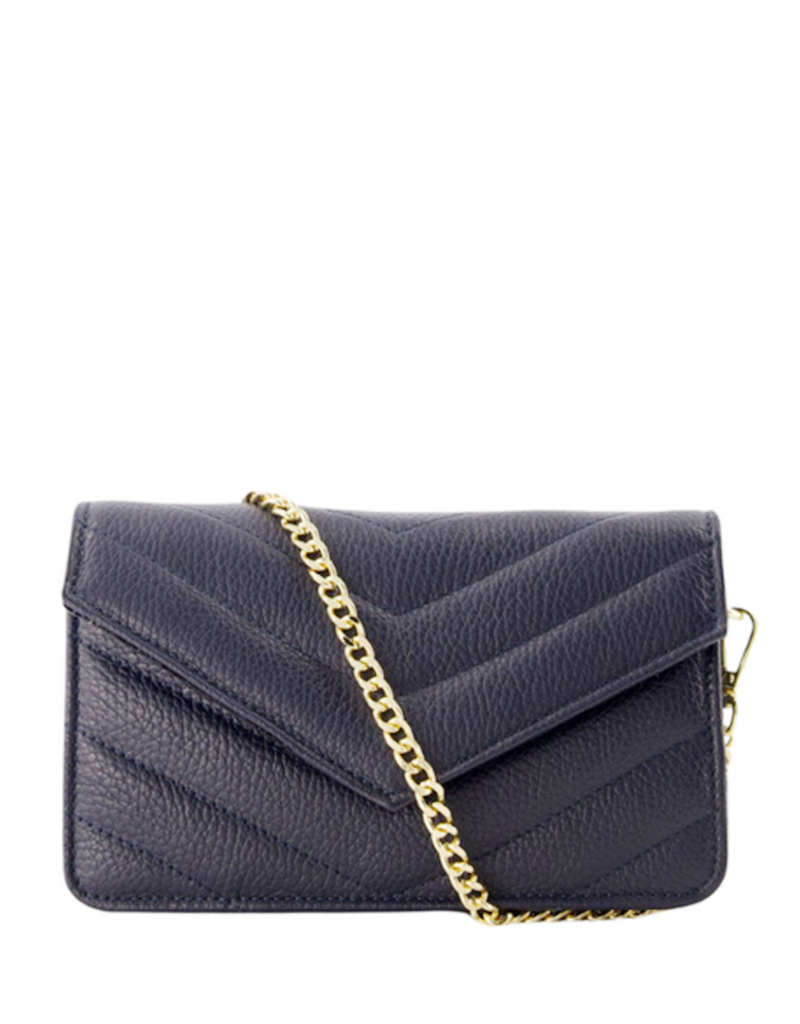 21Jewelz Tasje met gestikt patroon - blauw