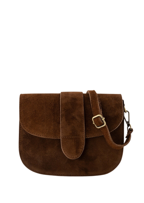 21Jewelz Brand new basic tas - suede bruin