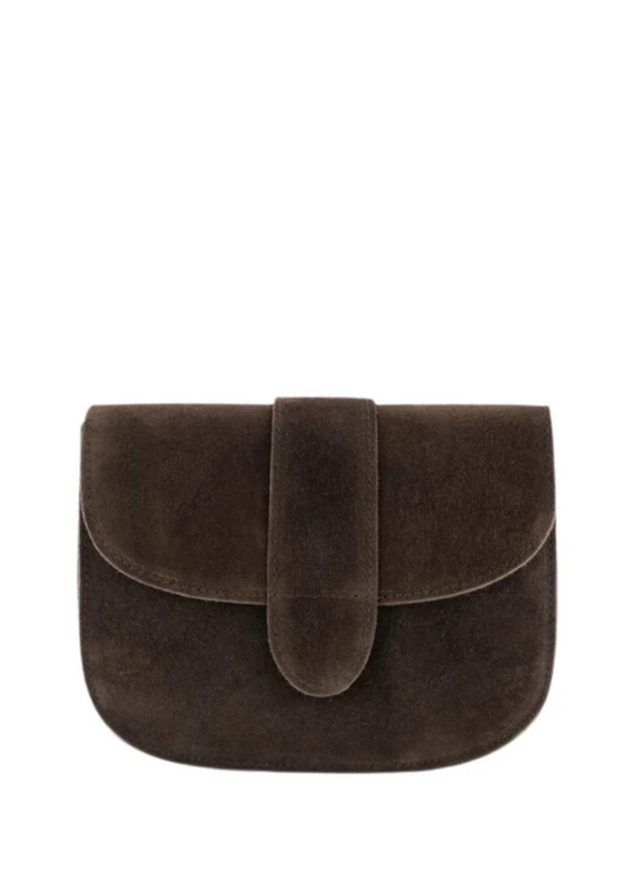 21Jewelz Brand new basic tas - suede donkerbruin