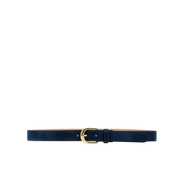 21Jewelz Musthave gold detailed riem - suede donkerblauw