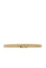 21Jewelz Smalle musthave riem - suede beige