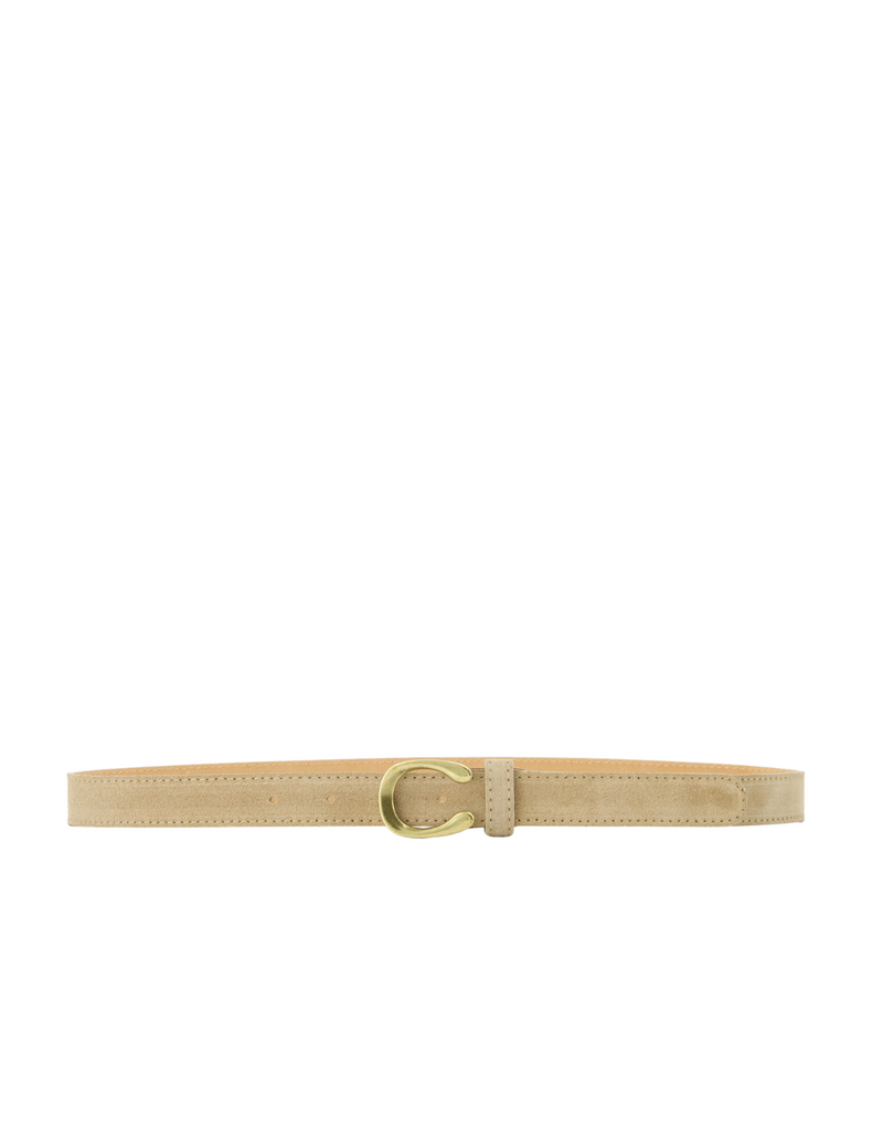 21Jewelz Smalle musthave riem - suede beige