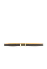 21Jewelz Smalle riem met goud detail - donkerbruin