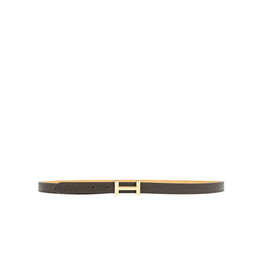 21Jewelz Smalle riem met goud detail - donkerbruin