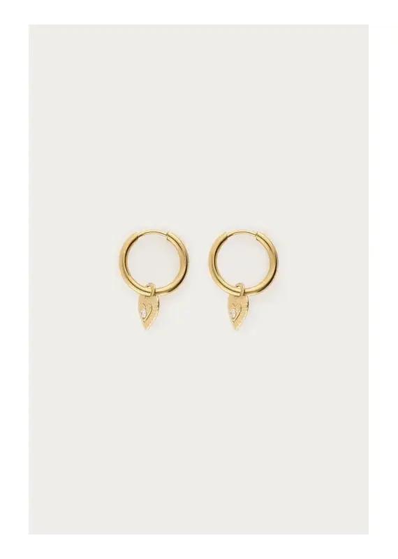 My Jewellery My Jewellery | Nomads minimalistische oorringen met hartje