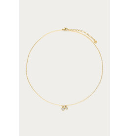 My Jewellery My Jewellery | Ketting met twee strass hartjes