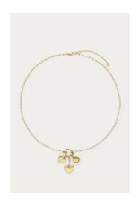 My Jewellery My Jewellery | Candy schakelketting met open hartjes bedels