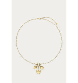 My Jewellery My Jewellery | Candy schakelketting met open hartjes bedels
