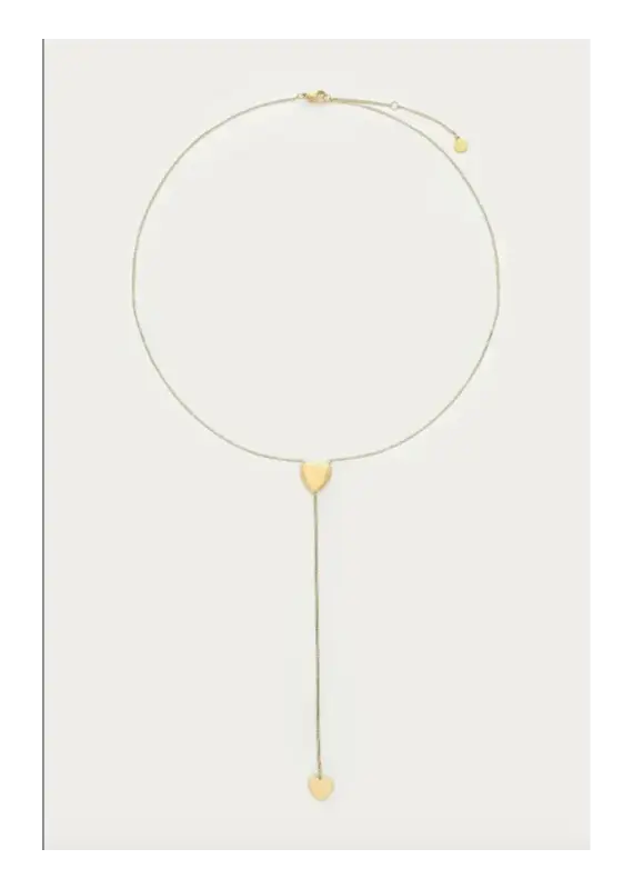 My Jewellery My Jewellery | Bold minimalistische y-ketting met hartjes