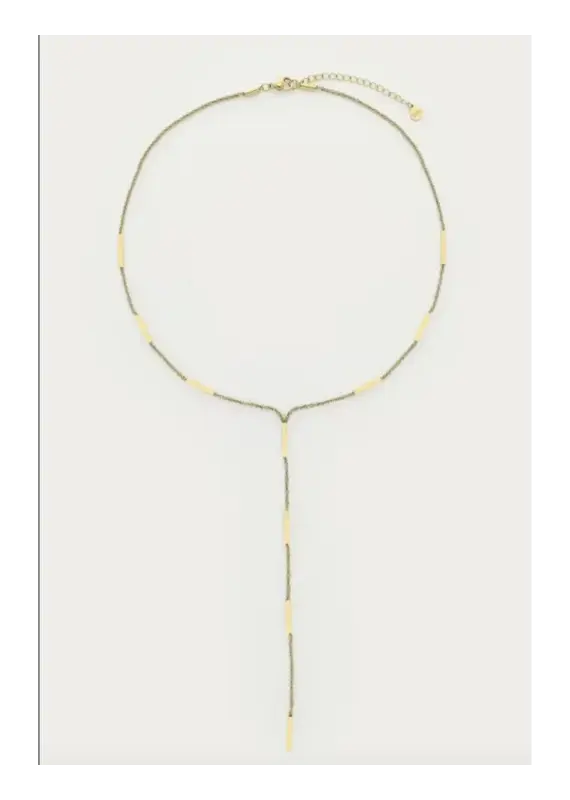 My Jewellery My Jewellery | Bold y-ketting met tubes