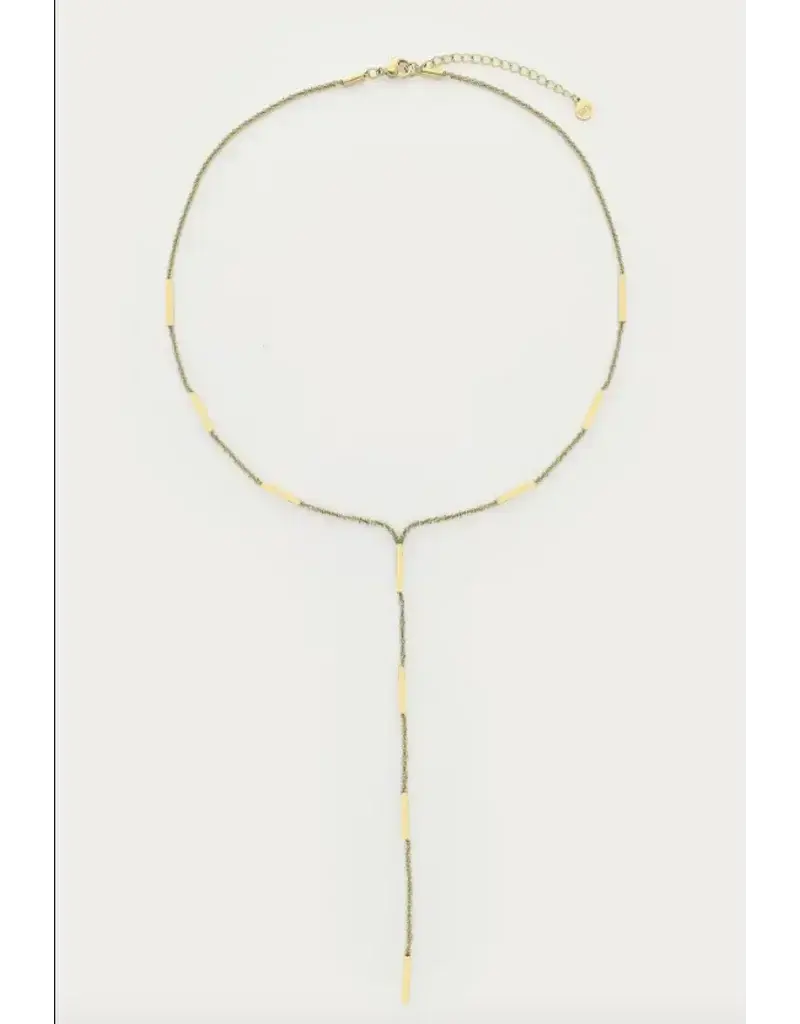 My Jewellery My Jewellery | Bold y-ketting met tubes