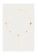 My Jewellery My Jewellery | Lange ketting met hartjes & imitatieparels