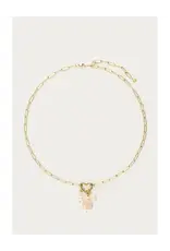 My Jewellery My Jewellery | Schakelketting met hartje en natuurlijke parels