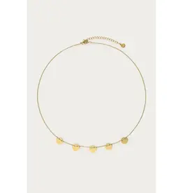 My Jewellery My Jewellery | Minimalistische ketting met vijf munten