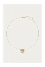 My Jewellery My Jewellery | Ketting met ranonkel bloem en zoetwaterparels
