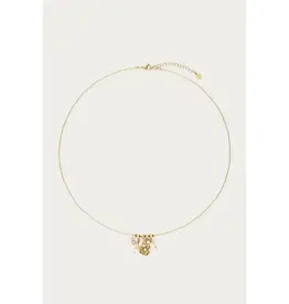 My Jewellery My Jewellery | Ketting met ranonkel bloem en zoetwaterparels